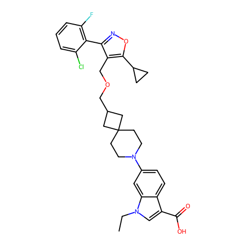 Chemical structure of BindingDB Monomer ID 50639318