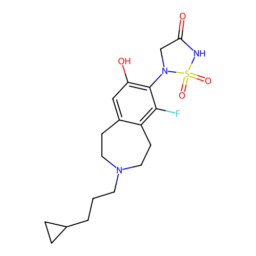 Chemical structure of BindingDB Monomer ID 50639676