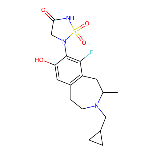 Chemical structure of BindingDB Monomer ID 50639680