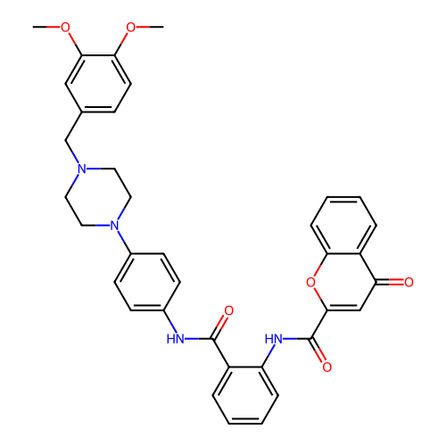 Chemical structure of BindingDB Monomer ID 50639820