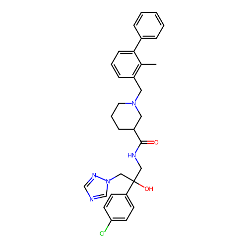Chemical structure of BindingDB Monomer ID 50639828