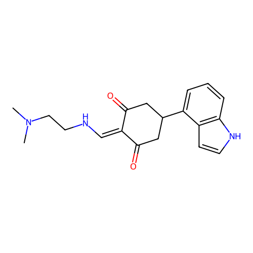 Chemical structure of BindingDB Monomer ID 50640084