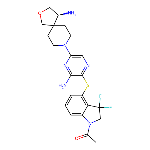 Chemical structure of BindingDB Monomer ID 50640215