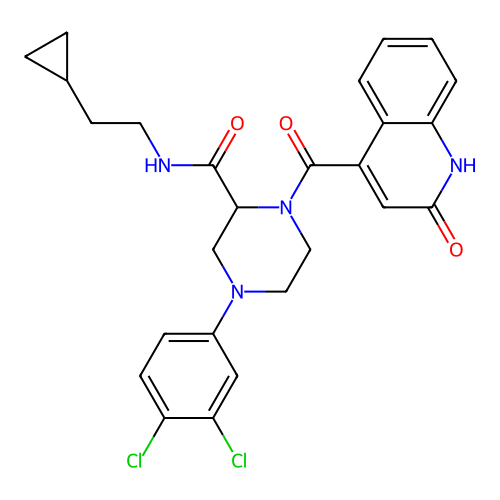 Chemical structure of BindingDB Monomer ID 50640236