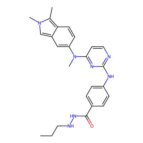 Chemical structure of BindingDB Monomer ID 50640301