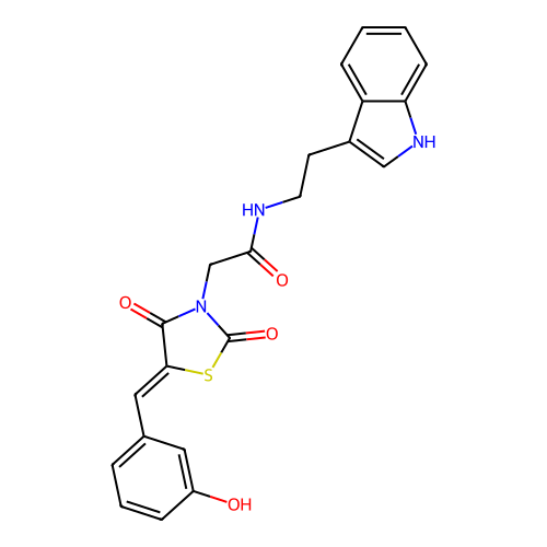 Chemical structure of BindingDB Monomer ID 50640342