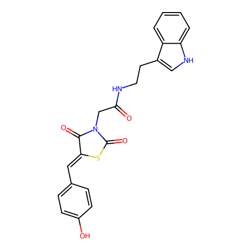 Chemical structure of BindingDB Monomer ID 50640343