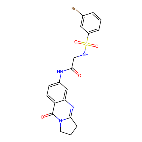 Chemical structure of BindingDB Monomer ID 50640421
