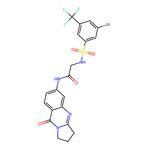 Chemical structure of BindingDB Monomer ID 50640423
