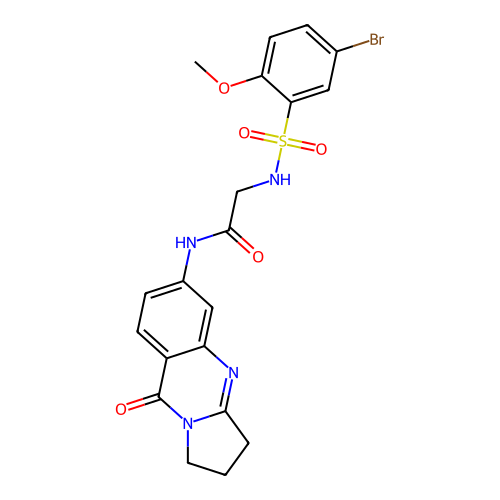 Chemical structure of BindingDB Monomer ID 50640424