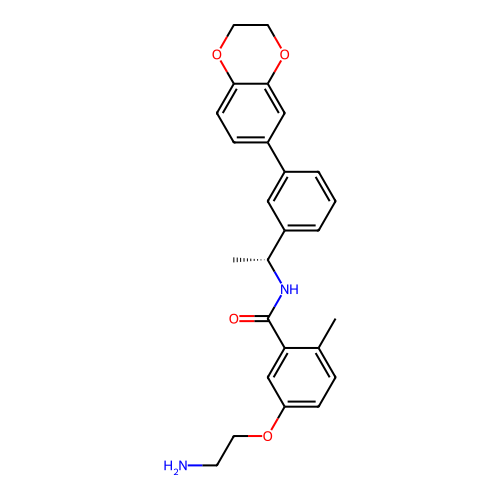 Chemical structure of BindingDB Monomer ID 50640474