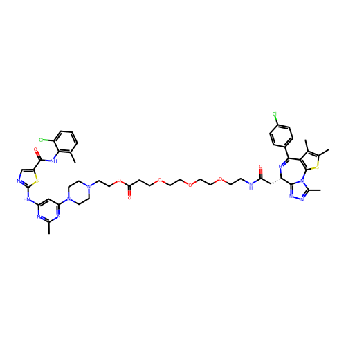 Chemical structure of BindingDB Monomer ID 50640501