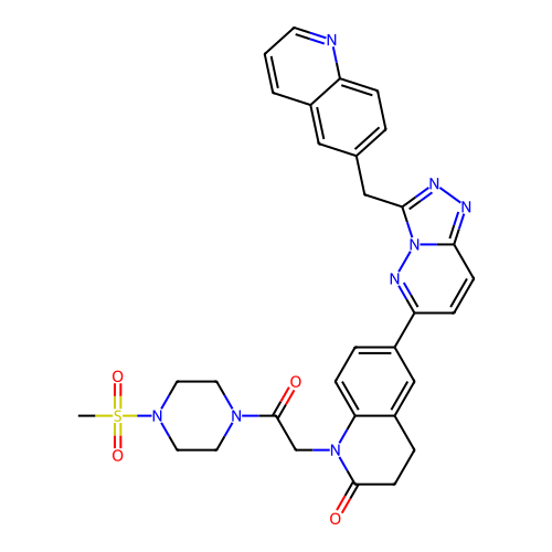 Chemical structure of BindingDB Monomer ID 50640548
