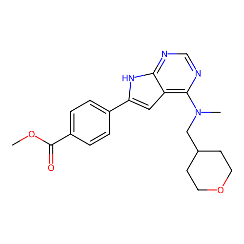 Chemical structure of BindingDB Monomer ID 50640576