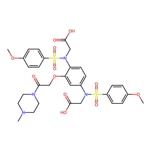 Chemical structure of BindingDB Monomer ID 50640664