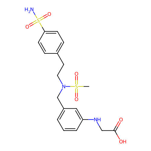 Chemical structure of BindingDB Monomer ID 50640733