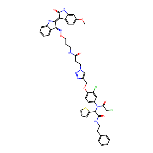 Chemical structure of BindingDB Monomer ID 50640748
