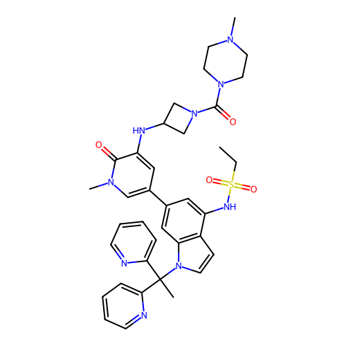 Chemical structure of BindingDB Monomer ID 50640762