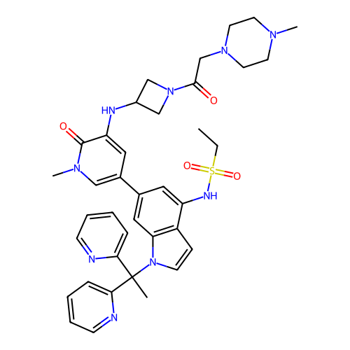 Chemical structure of BindingDB Monomer ID 50640764