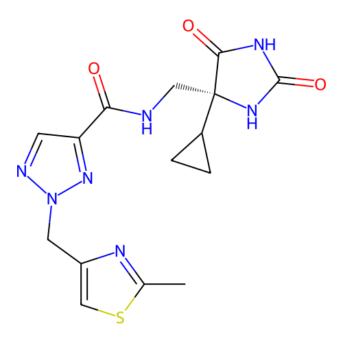 Chemical structure of BindingDB Monomer ID 50640874
