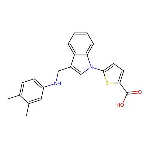 Chemical structure of BindingDB Monomer ID 50641237