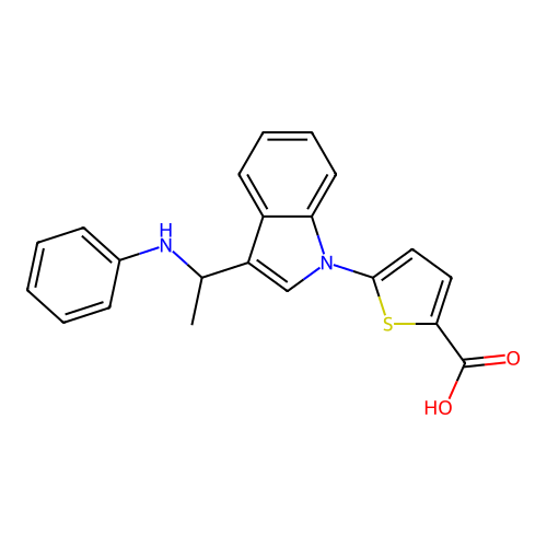 Chemical structure of BindingDB Monomer ID 50641243