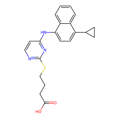 Chemical structure of BindingDB Monomer ID 50641282