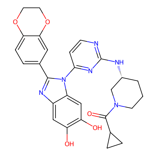 Chemical structure of BindingDB Monomer ID 50641320