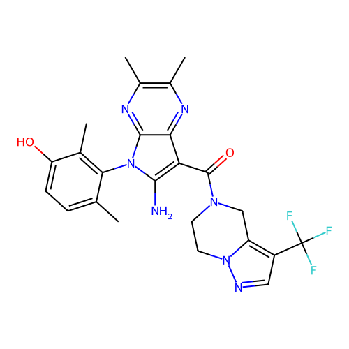 Chemical structure of BindingDB Monomer ID 50641504