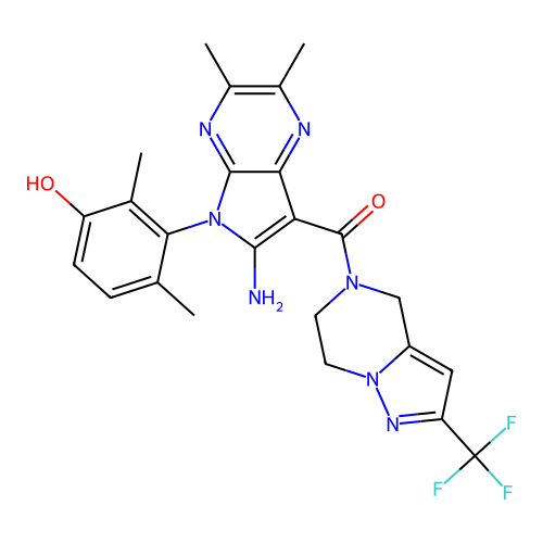 Chemical structure of BindingDB Monomer ID 50641505