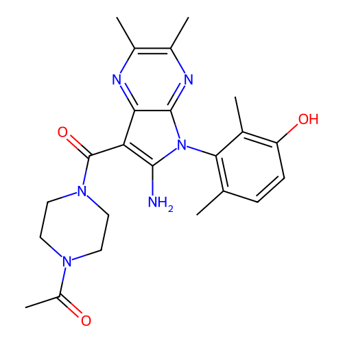 Chemical structure of BindingDB Monomer ID 50641506