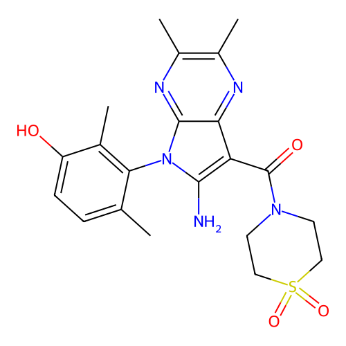 Chemical structure of BindingDB Monomer ID 50641507