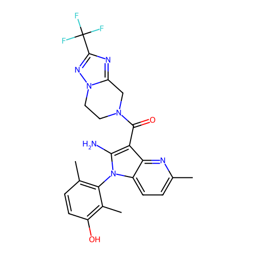 Chemical structure of BindingDB Monomer ID 50641509
