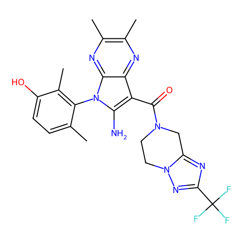 Chemical structure of BindingDB Monomer ID 50641510