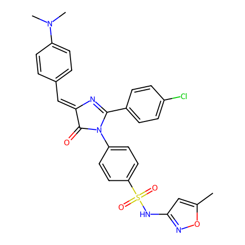 Chemical structure of BindingDB Monomer ID 50641870