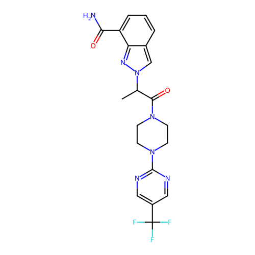 Chemical structure of BindingDB Monomer ID 50642386