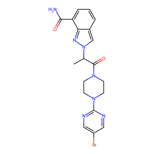 Chemical structure of BindingDB Monomer ID 50642389