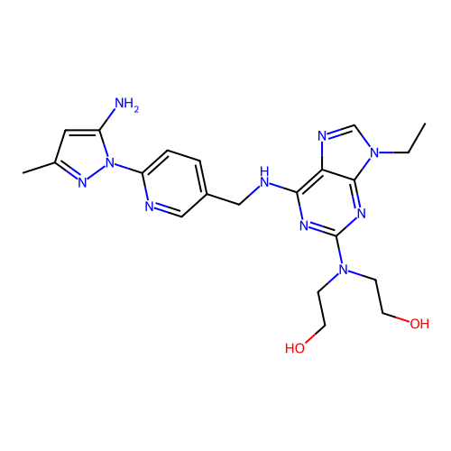 Chemical structure of BindingDB Monomer ID 50642422