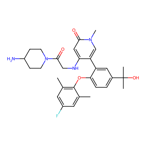 Chemical structure of BindingDB Monomer ID 50642689