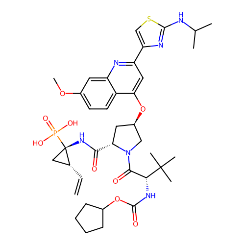 Chemical structure of BindingDB Monomer ID 50642732