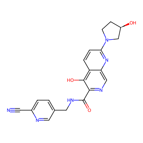 Chemical structure of BindingDB Monomer ID 50642773