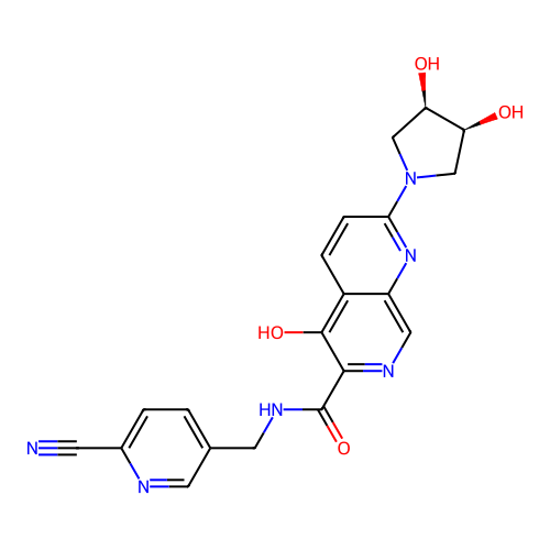 Chemical structure of BindingDB Monomer ID 50642774