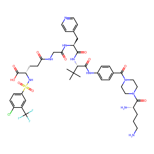 Chemical structure of BindingDB Monomer ID 50642821