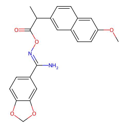 Chemical structure of BindingDB Monomer ID 50643315