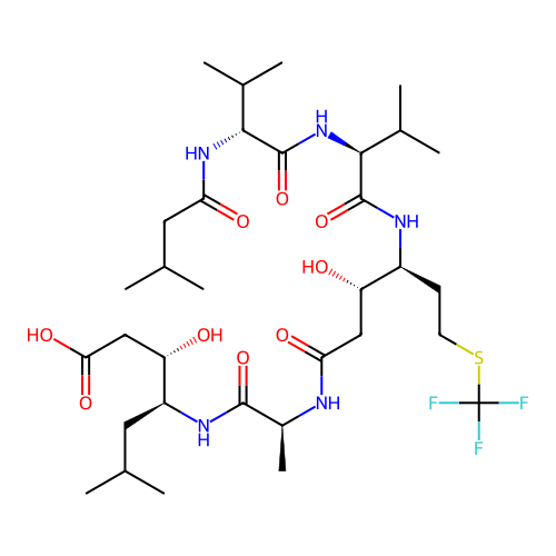 Chemical structure of BindingDB Monomer ID 50643517