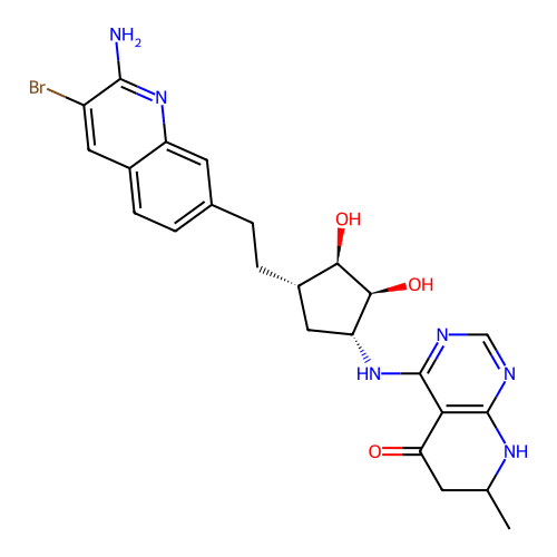 Chemical structure of BindingDB Monomer ID 50643521