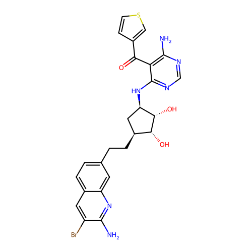 Chemical structure of BindingDB Monomer ID 50643523