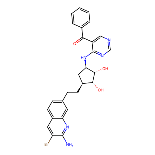 Chemical structure of BindingDB Monomer ID 50643525