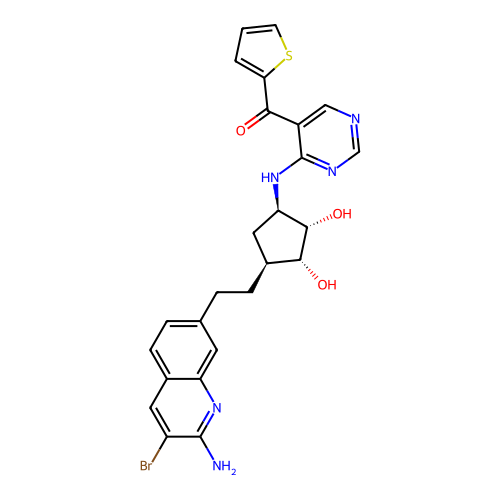 Chemical structure of BindingDB Monomer ID 50643527