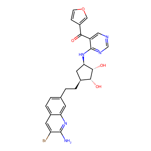 Chemical structure of BindingDB Monomer ID 50643528